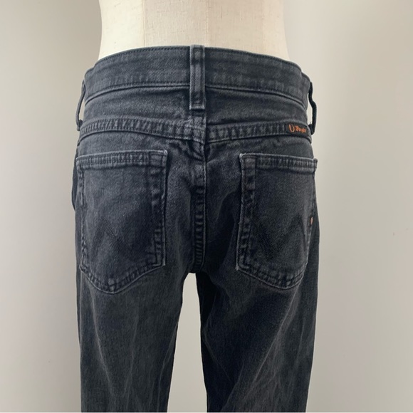 Wrangler Black Q Baby No Back Gap Mid-Rise Boot Cut Riding Jeans - Picture 5 of 14